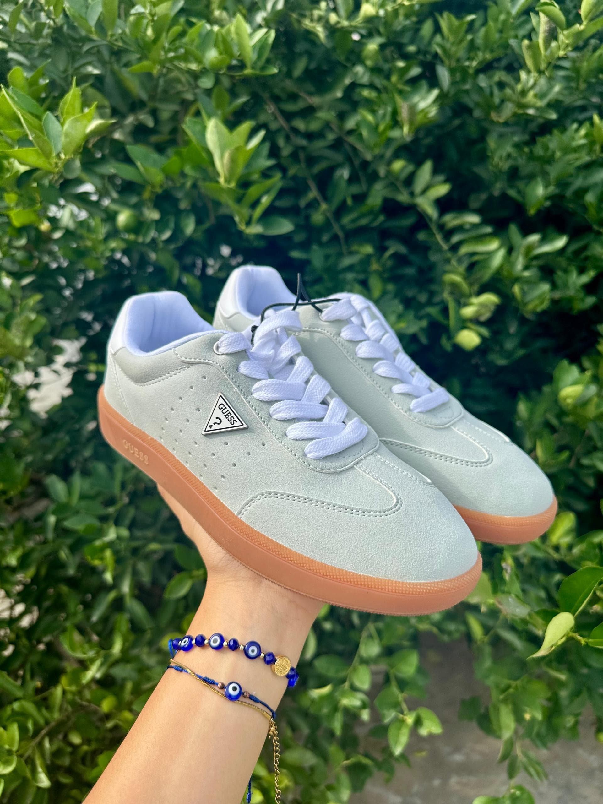 Zapatos Guess tipo samba verde