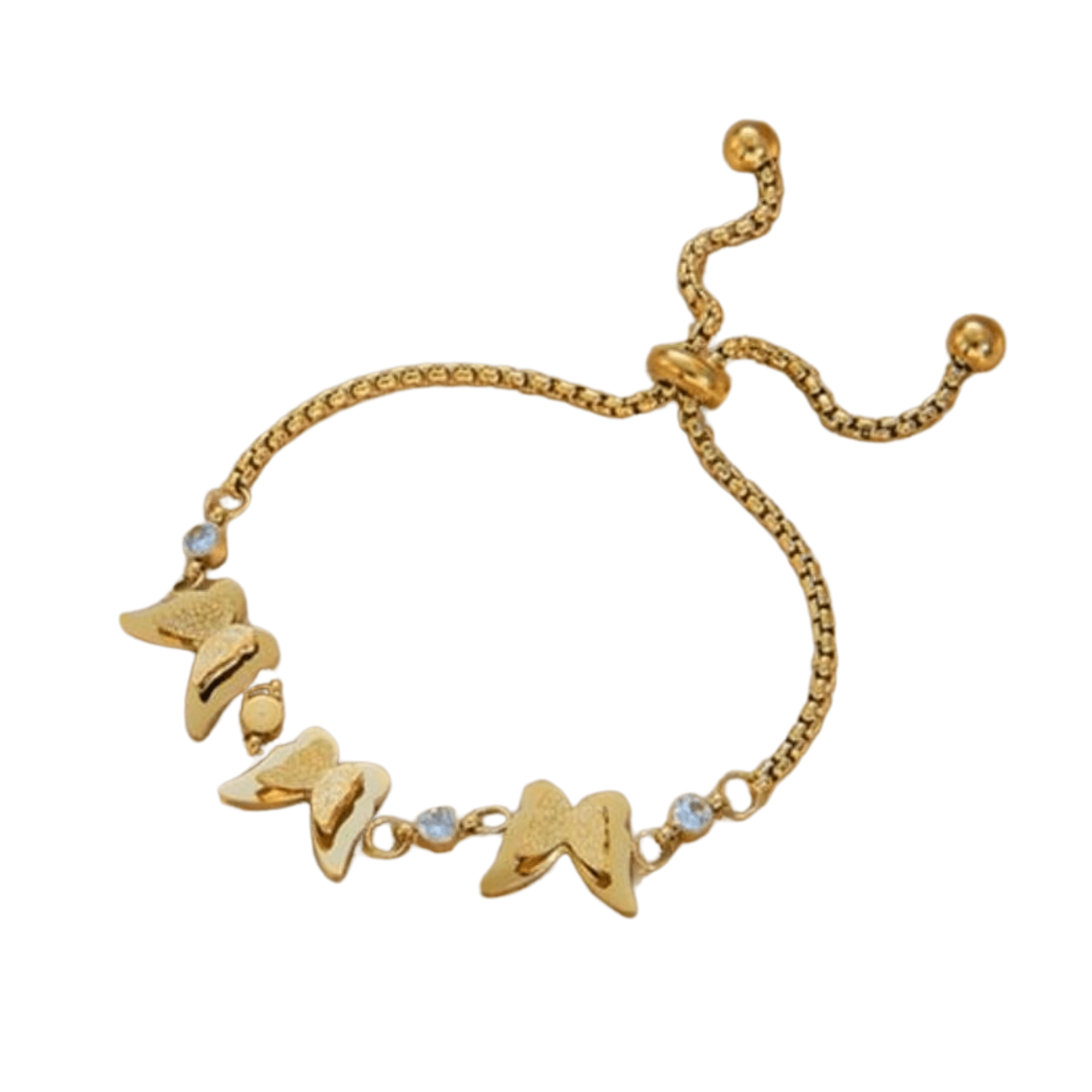 Pulsera de Mariposas con diamantes