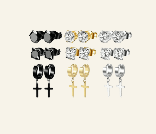 Pendientes para Caballeros